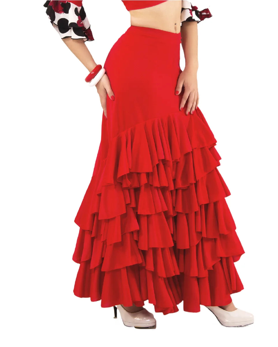 Ruffled Flamenco Skirt