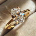 Silver Oval Ring
