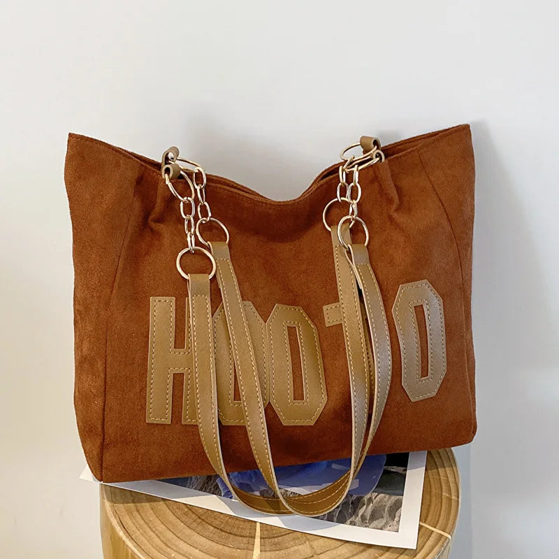 Canvas Letter Tote