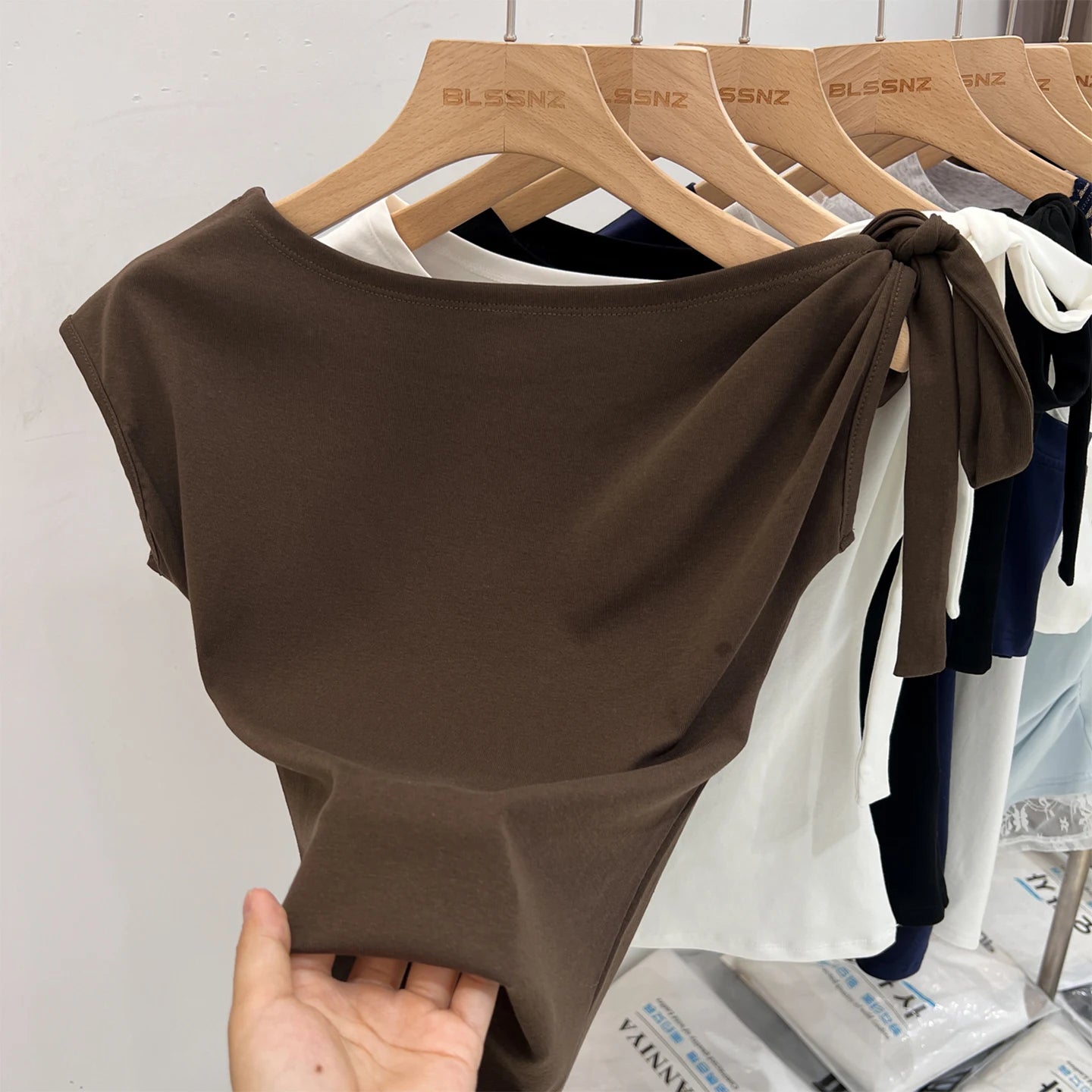 Asymmetric Bow Top