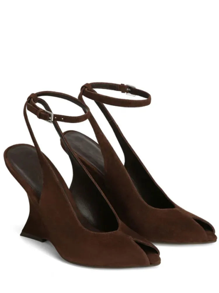 Slope Peeptoe Sandals