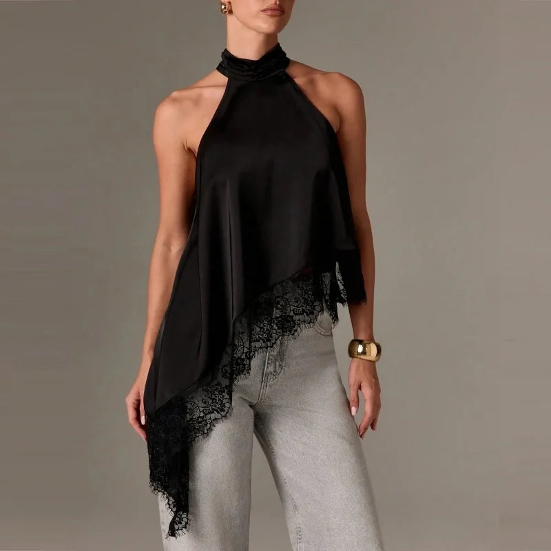 Halter Lace Top