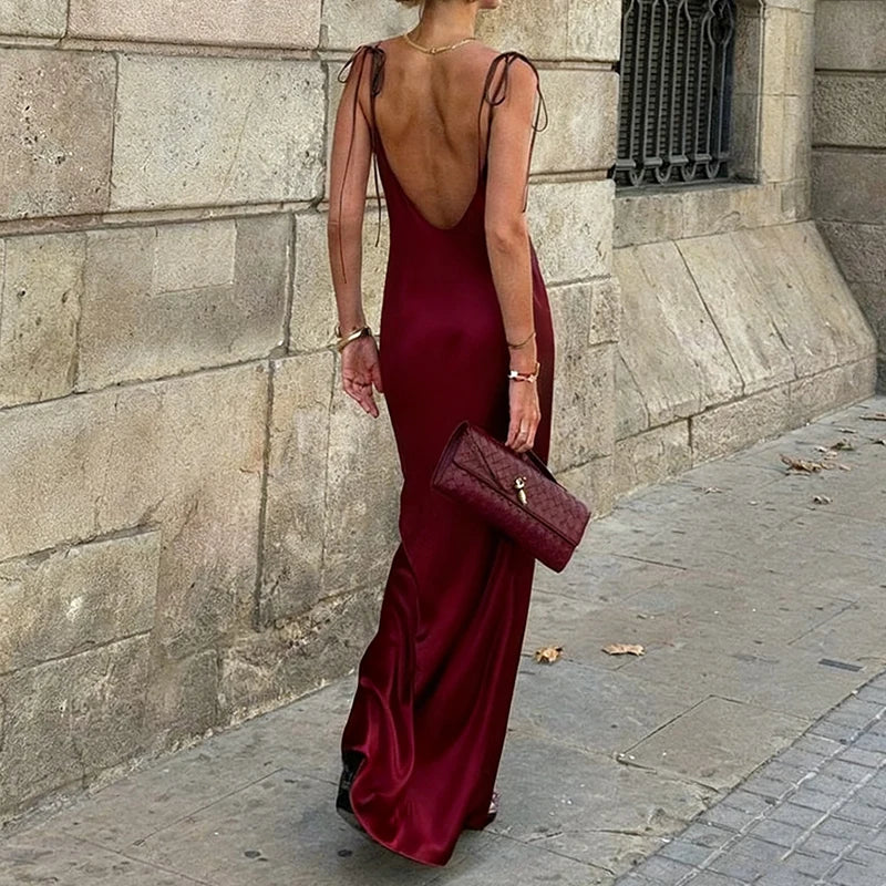 Satin Slip Dress
