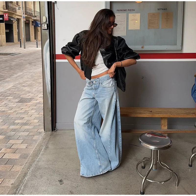 Tie Waist Jeans