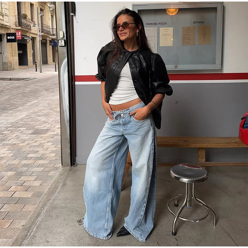 Tie Waist Jeans