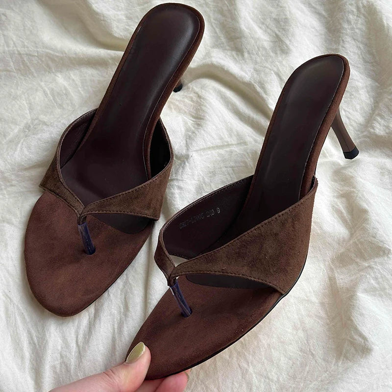 Clip Heel Mules