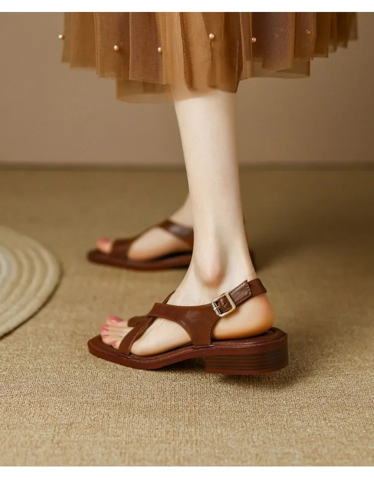 Strappy Gladiator Sandals