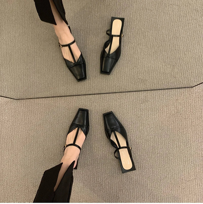 Square Mule Slides