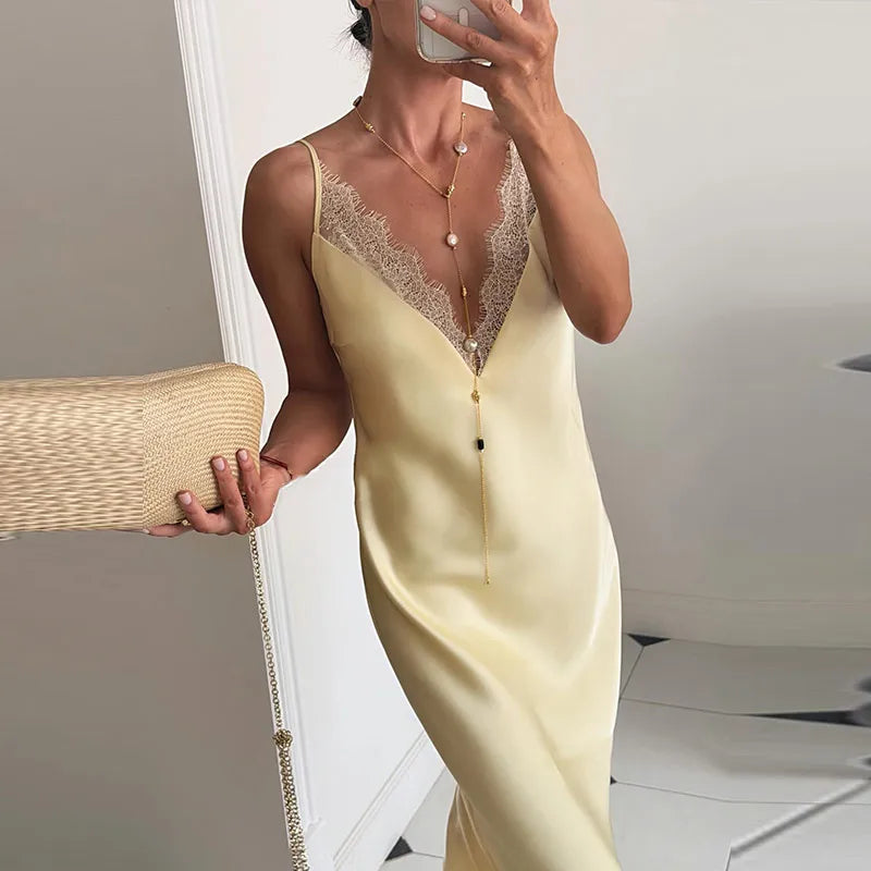 Lace Slip Dress