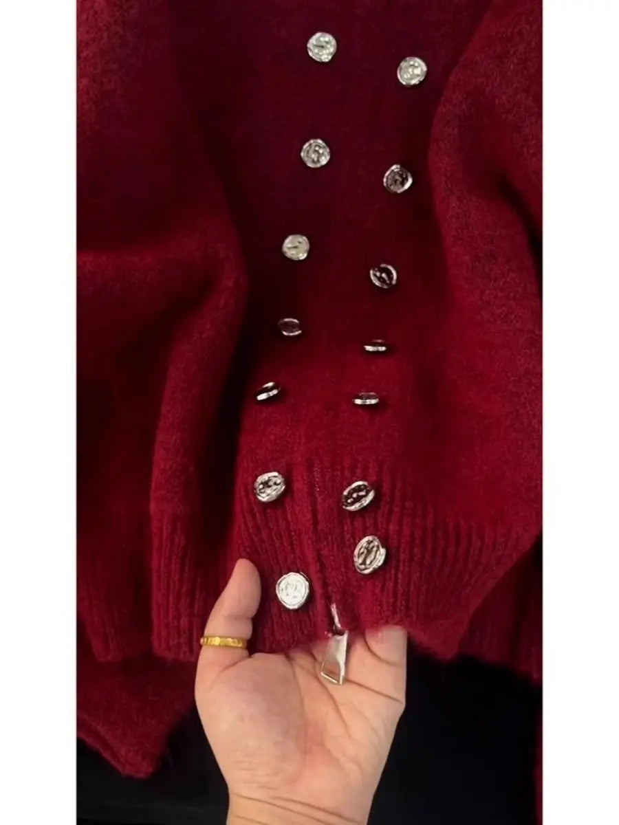 Knit Zip Cardigan