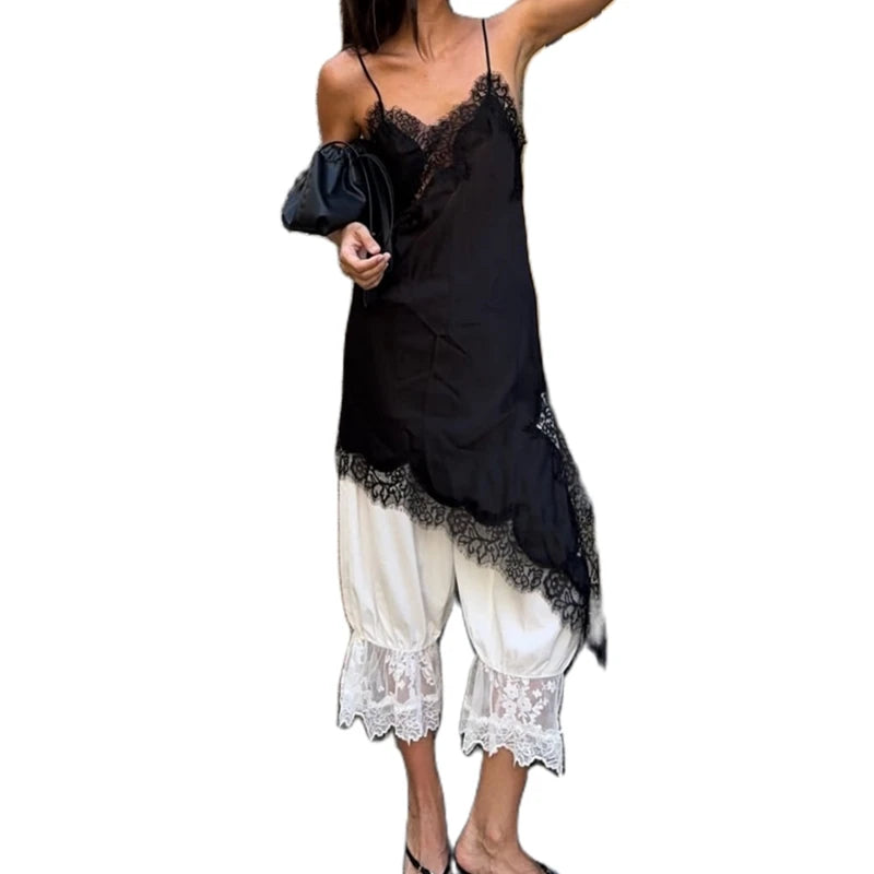 Lace Satin Cami