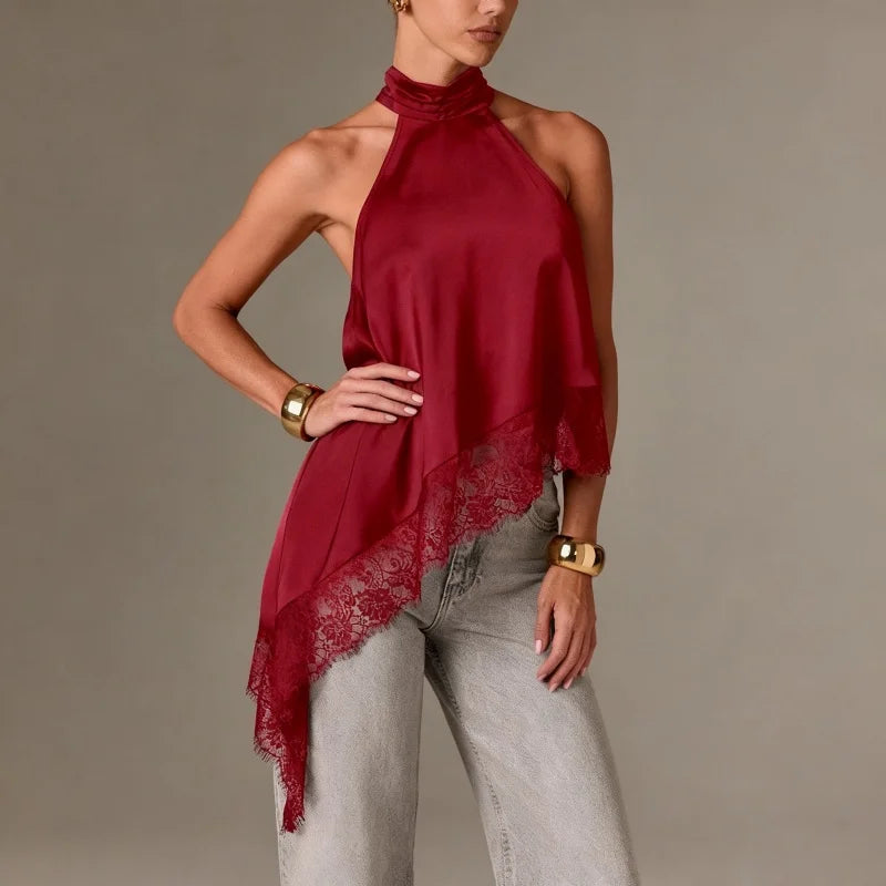 Halter Lace Top