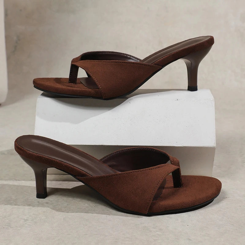 Clip Heel Mules