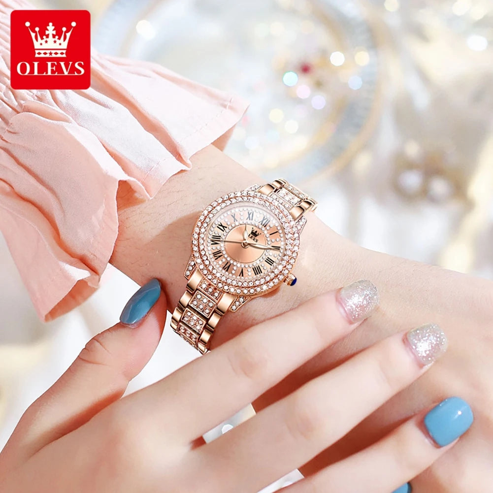 Roman Diamond Watch