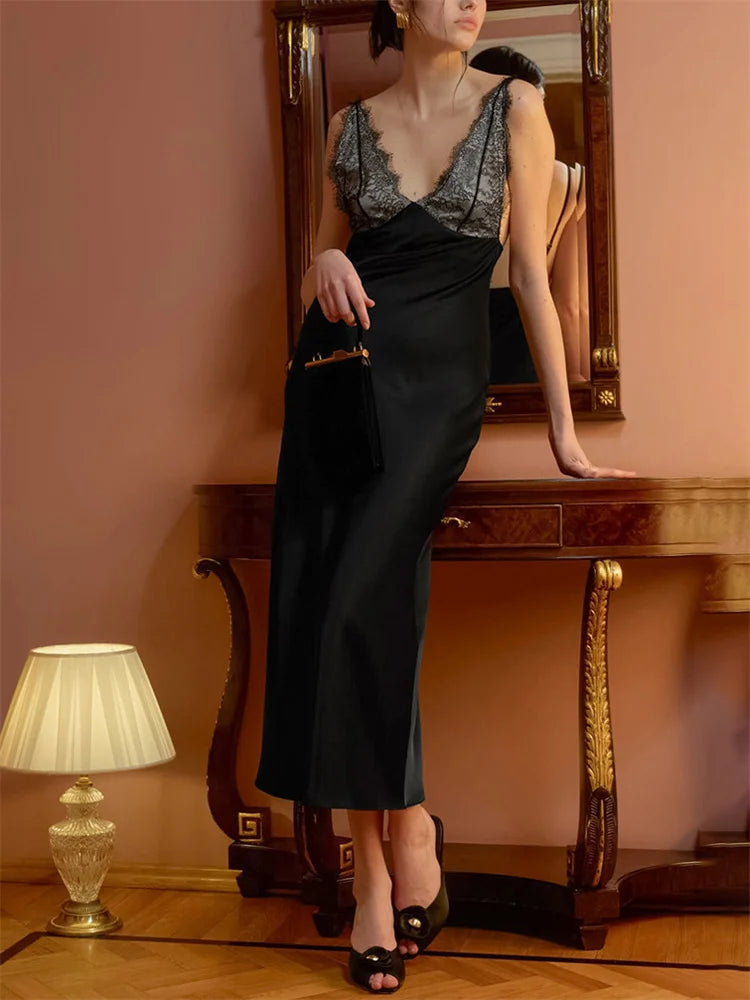 Lace Gown Dress