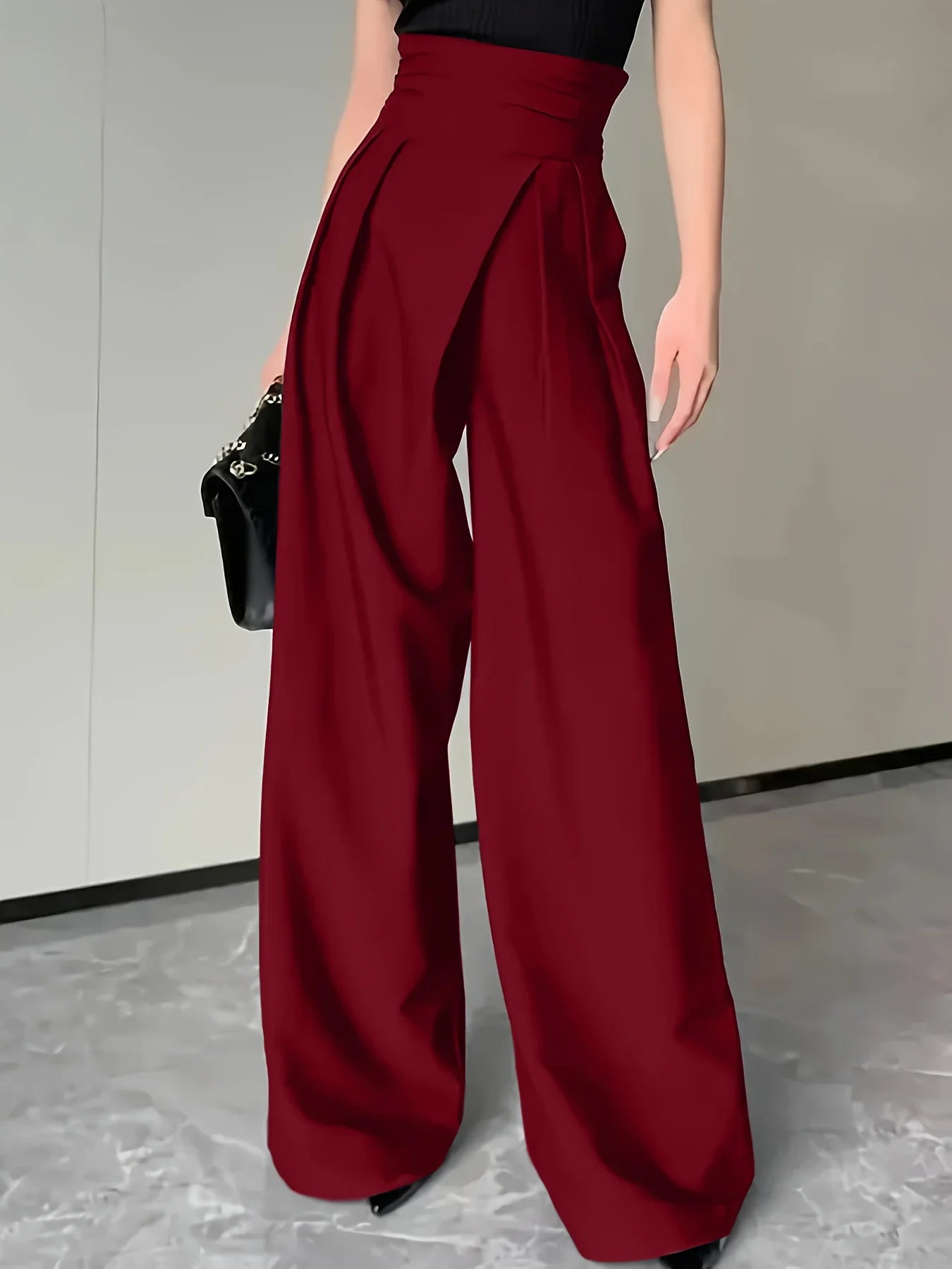 Pleated Office Slacks