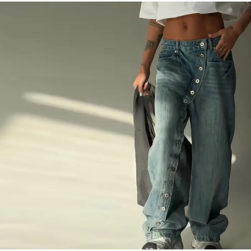 Tie Waist Jeans