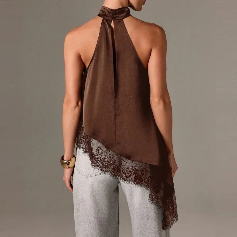 Halter Lace Top