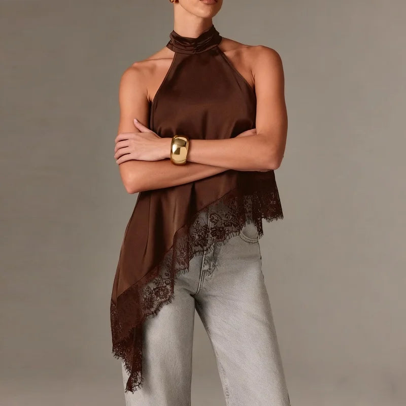 Halter Lace Top