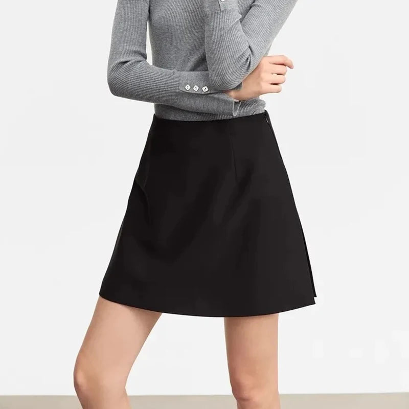 Straight Midi Skirt