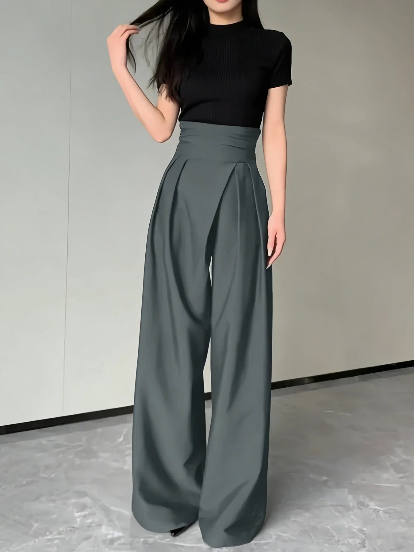 Pleated Office Slacks