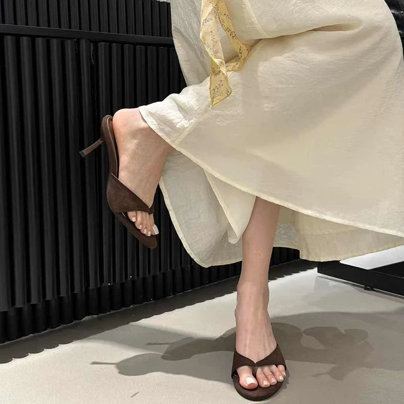 Clip Heel Mules