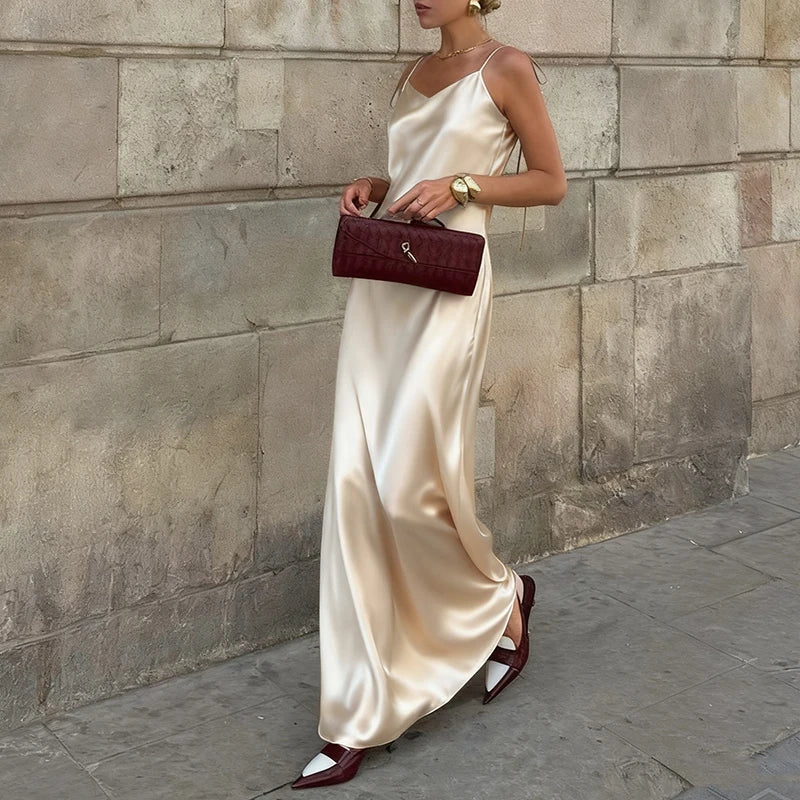 Satin Slip Dress