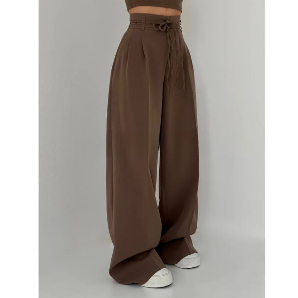 Lace Wide Trousers