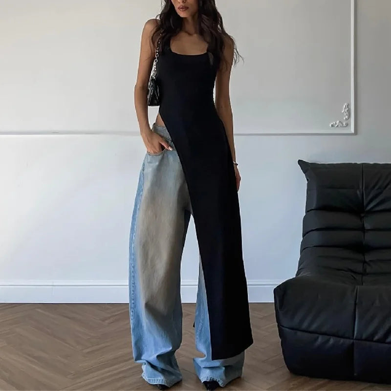 Asymmetric Long Tank