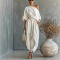 Linen Bloomer Set