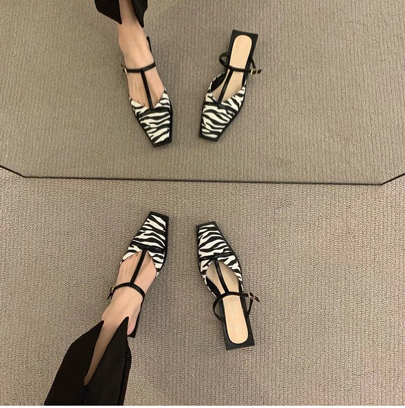 Square Mule Slides