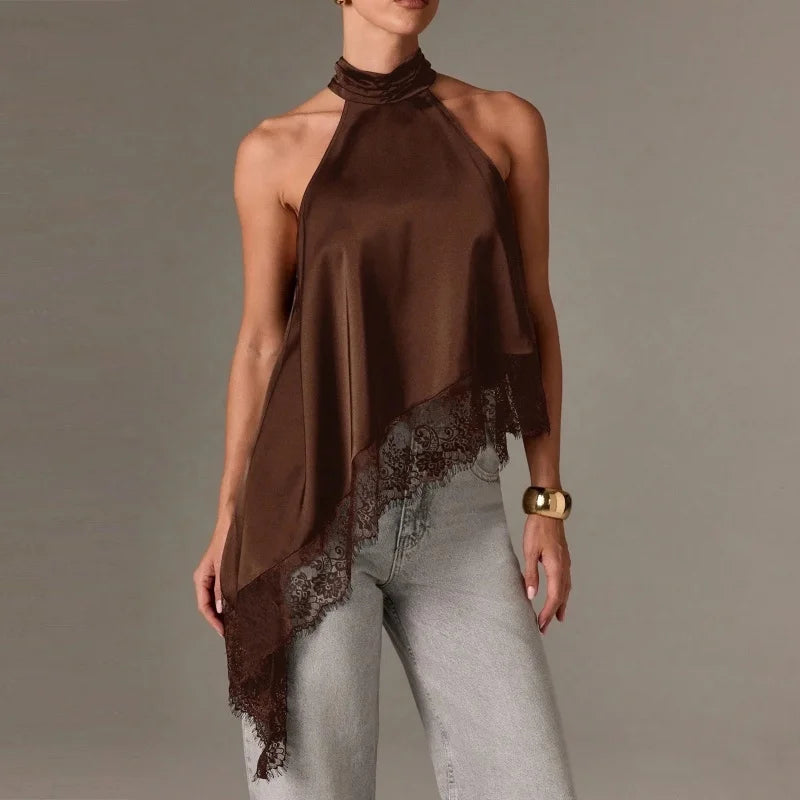 Halter Lace Top