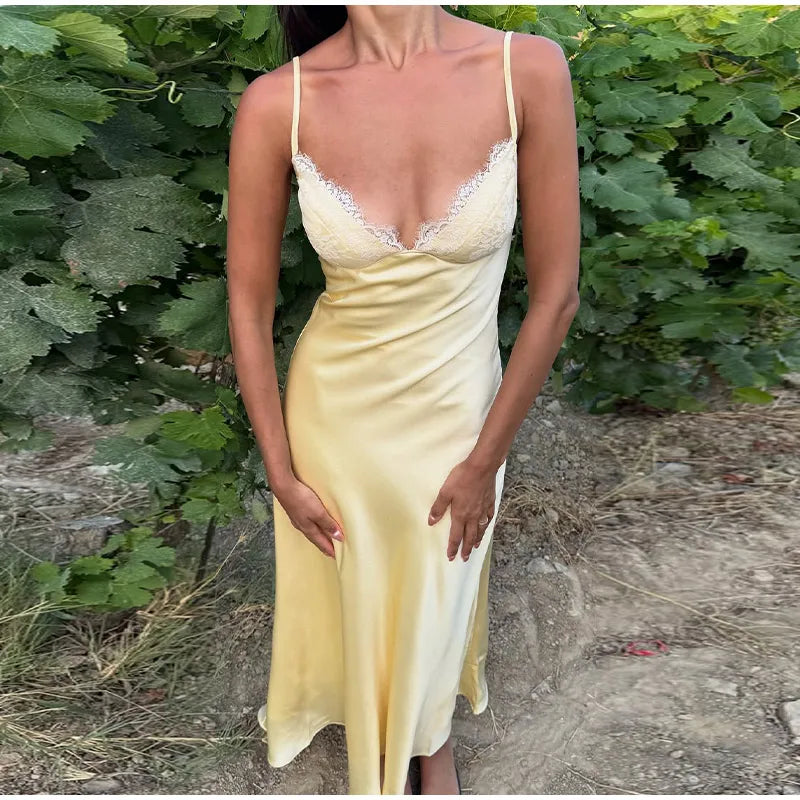 Lace Strap Dress