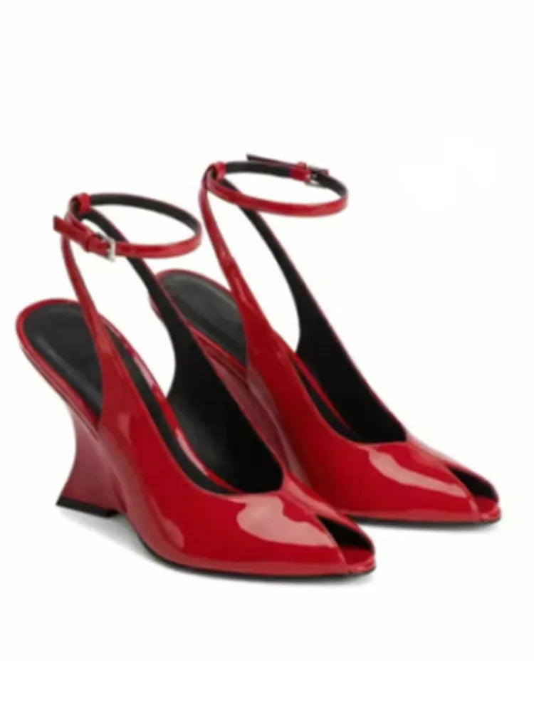 Slope Peeptoe Sandals