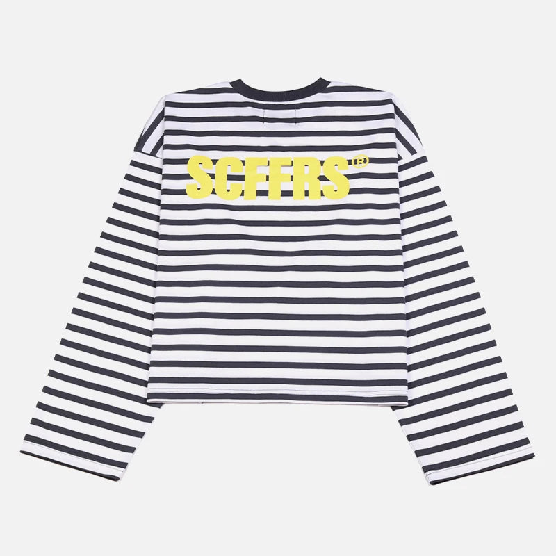 Striped Knit Pullover