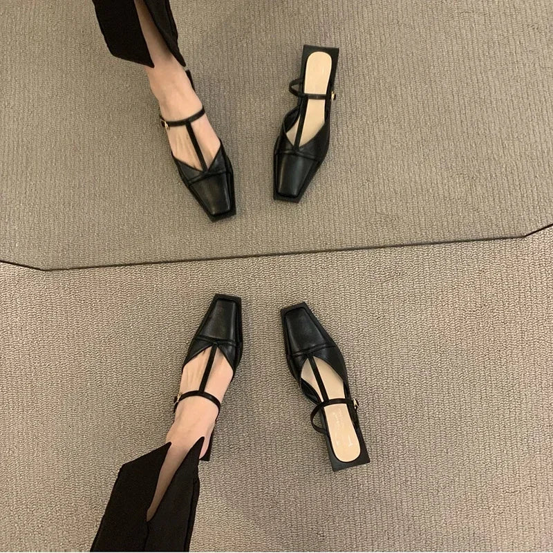 Square Mule Slides