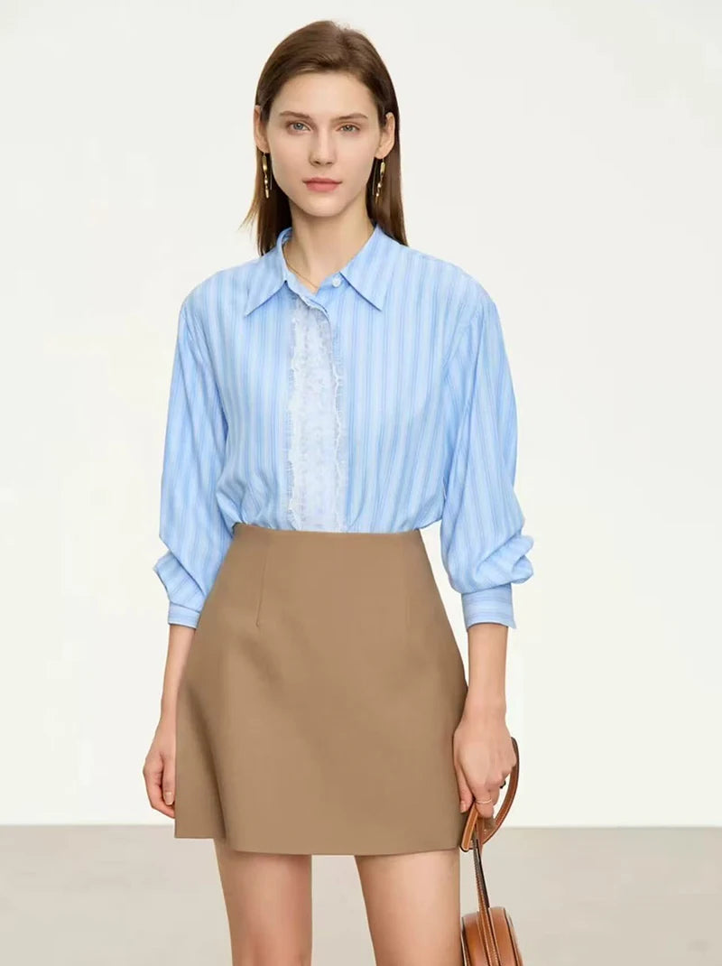 Straight Midi Skirt
