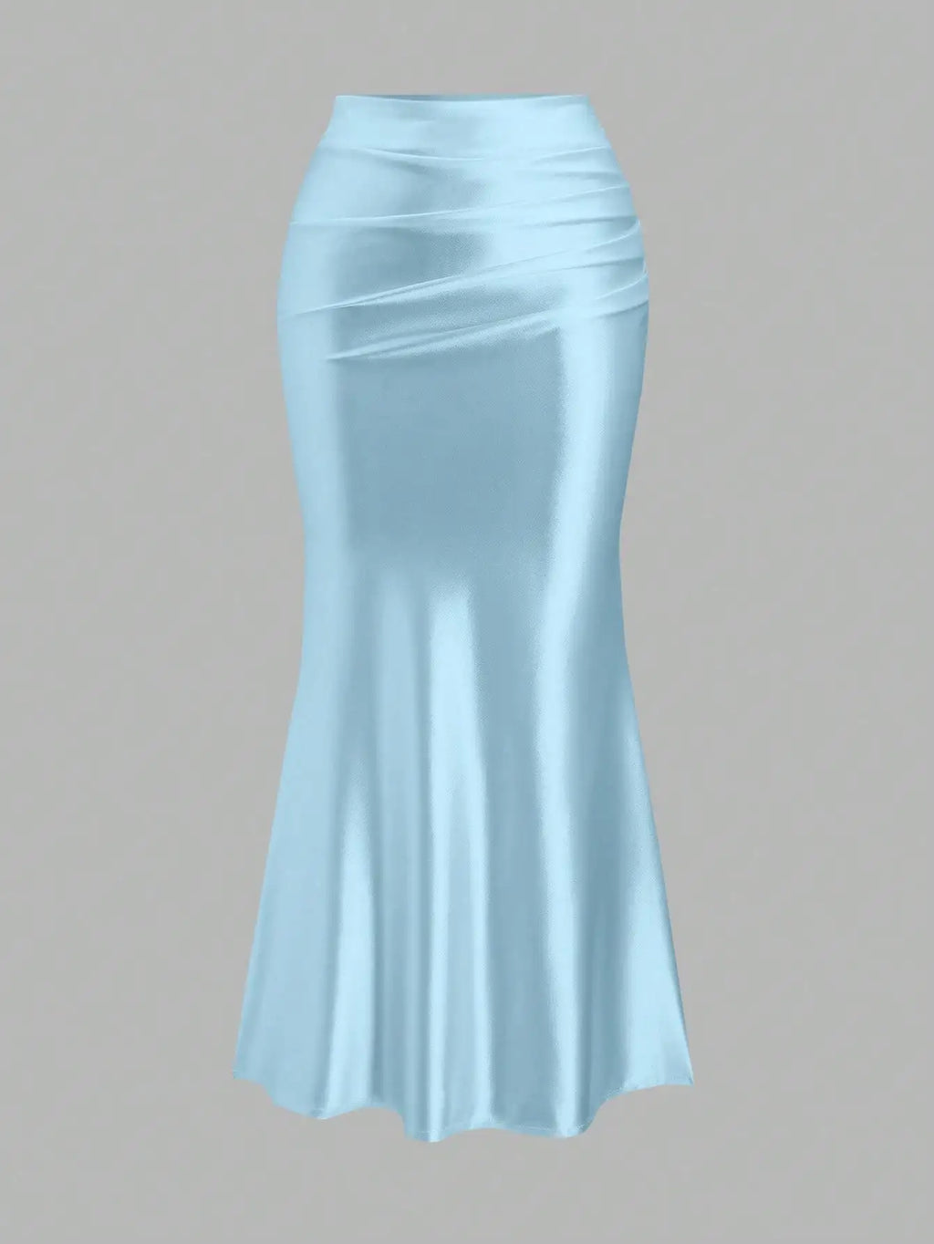 Pleated Fishtail Midi