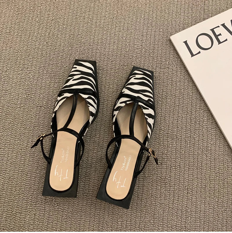 Square Mule Slides