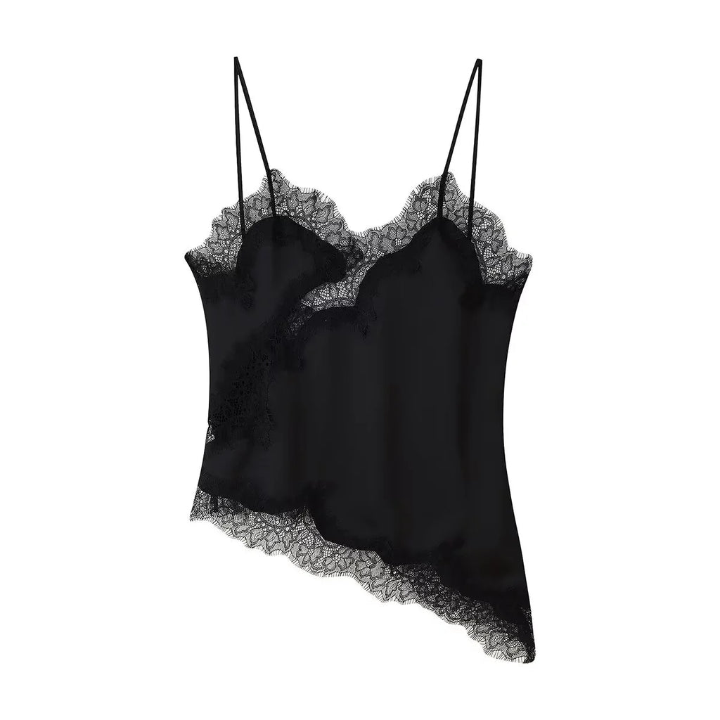 Lace Satin Cami
