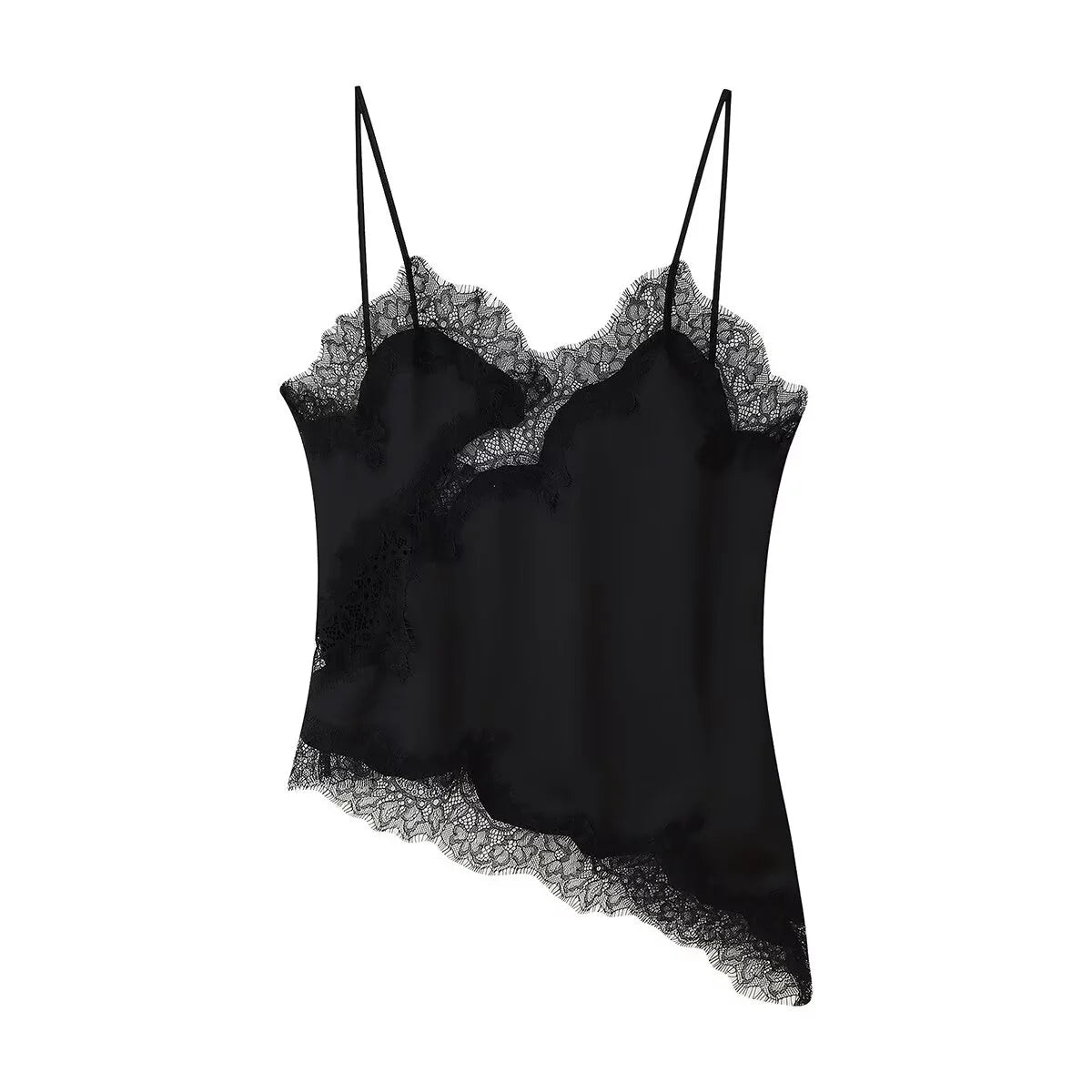 Lace Satin Cami
