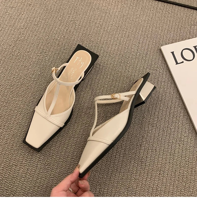 Square Mule Slides