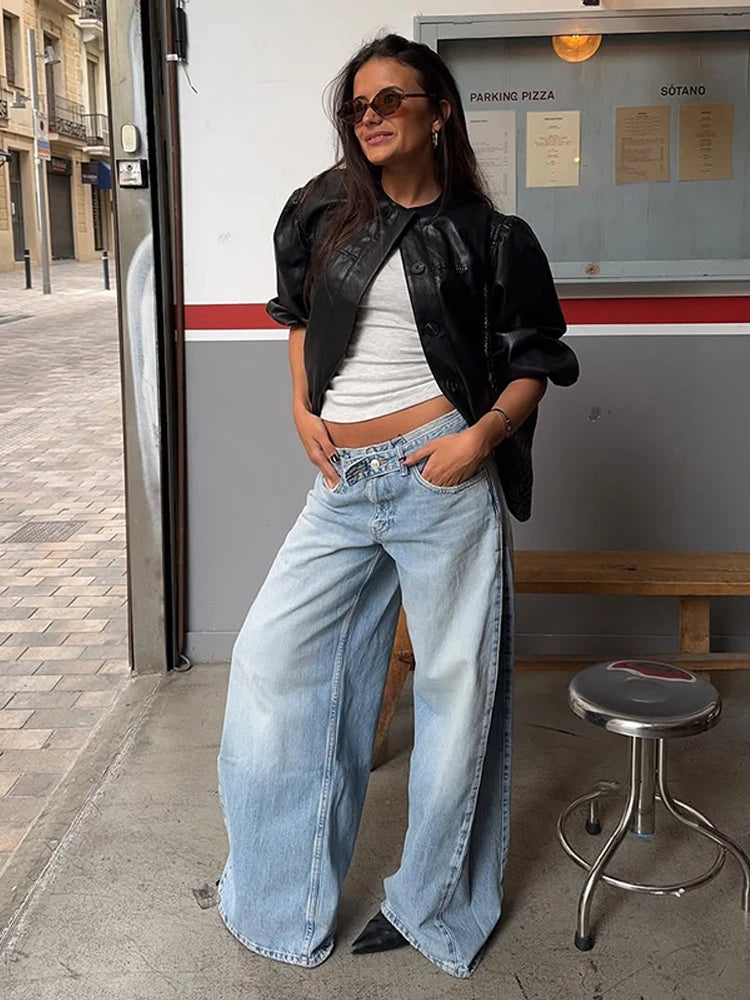 Tie Waist Jeans