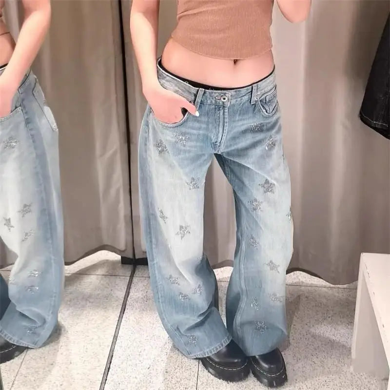 Tie Waist Jeans