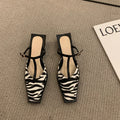 Square Mule Slides