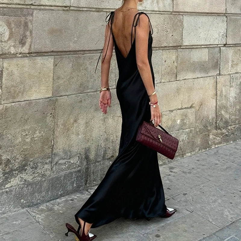 Satin Slip Dress