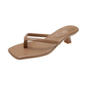 Square Clip Sandals
