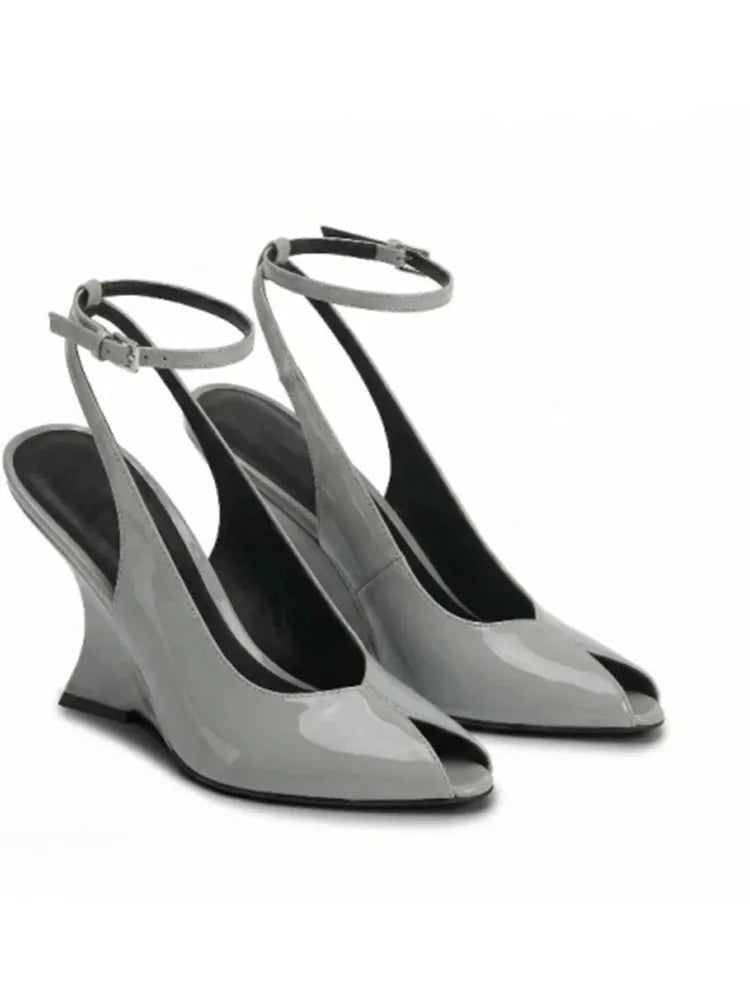Slope Peeptoe Sandals