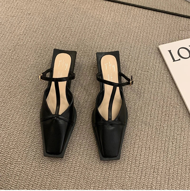 Square Mule Slides