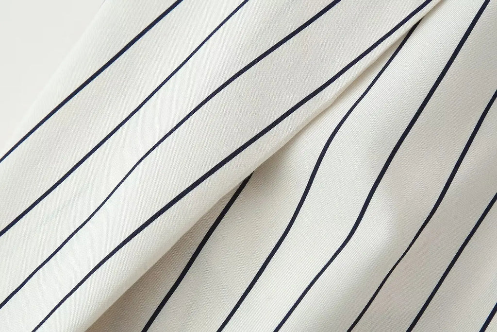 Striped Wide Suit